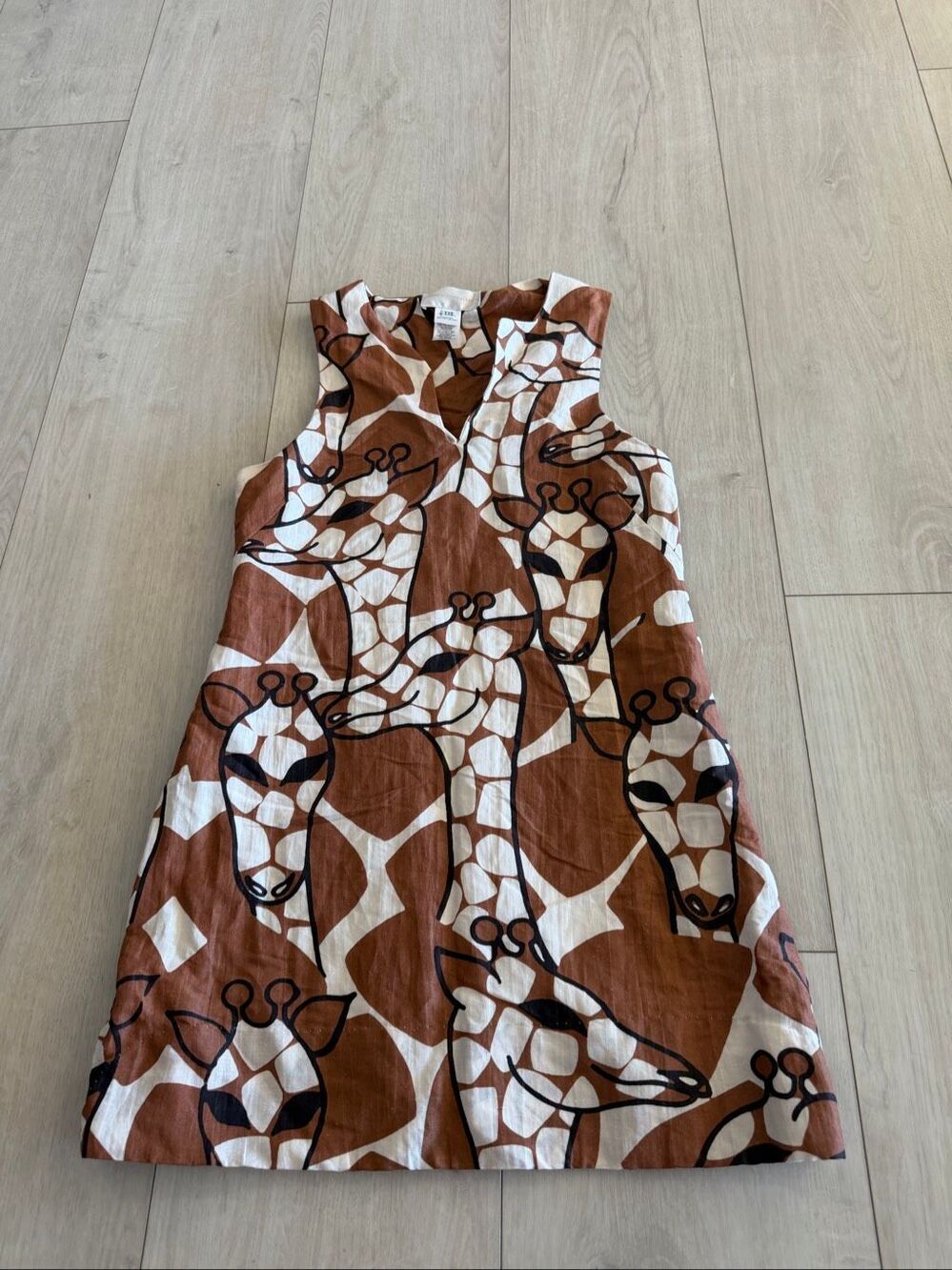 Corey Lynn Calter Giraffe Shift Dress size xxs